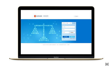 大誠設計|北京市高級人民法院審判信息網站建設|網頁|企業官網|北京大誠設計 